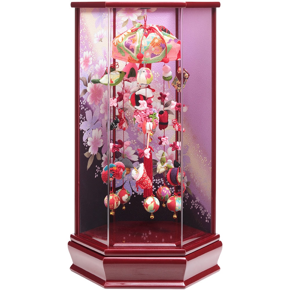 つるし雛 スタンド付 72H-R13 | つるし飾り | 【公式】 人形の久月