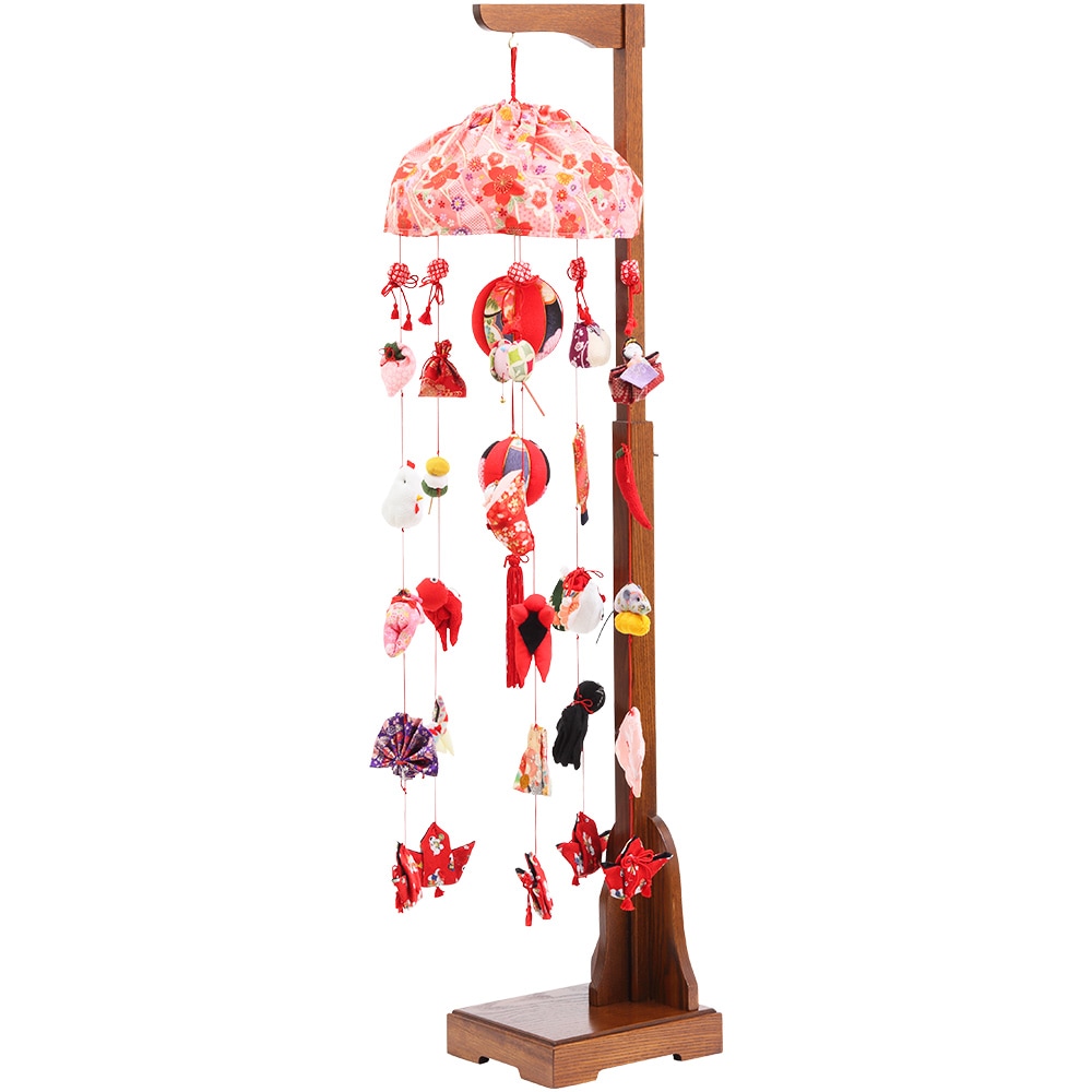 つるし雛　伸縮スタンド付　6H-R1