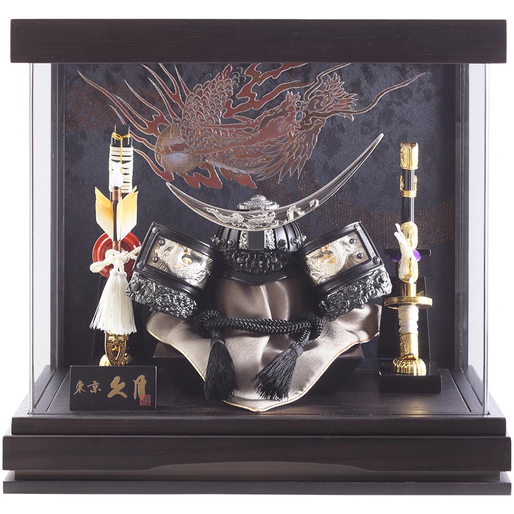 伊達政宗公 兜ケース飾り アクリルケース 6G-C28 | 五月人形 | 【公式