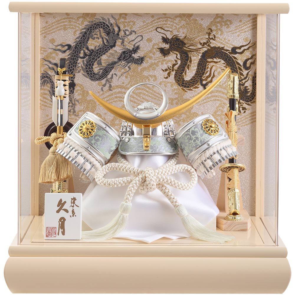 上杉謙信公　兜ケース飾り　アクリルケース　6G-C11-Z