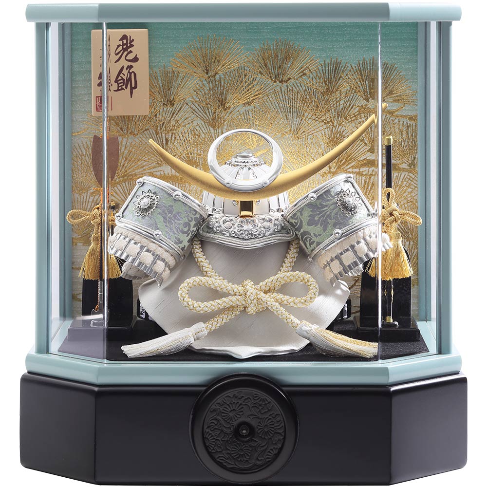 上杉謙信公　兜ケース飾り　アクリルケース　6G-C14