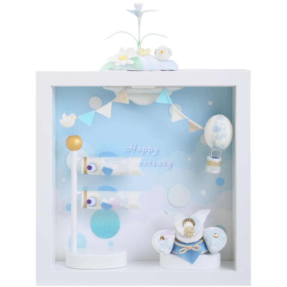 五月小物　R-5584　透彩兜（そら）フレーム飾り