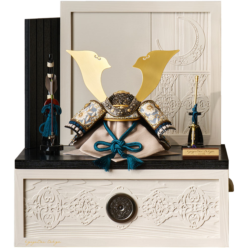 kyugetsu tokyo closs　兜収納飾り　セレーネ　6GR-S63-Z