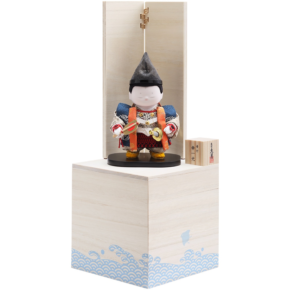 幸一光作　子供大将飾り　こばこシリーズ　6GR-T26