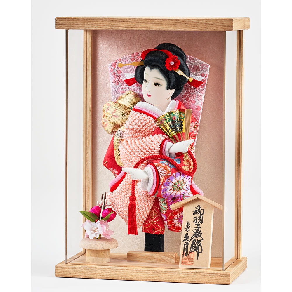 アクリルケース羽子板 羽子板ケース飾り 7号 アクリルケース 壁掛可能タイプ 4EH-25