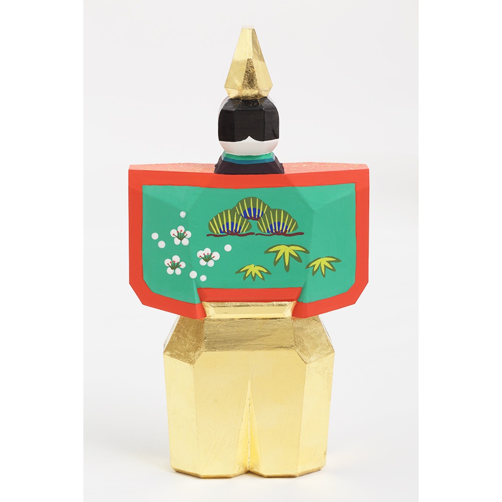 神泉作 奈良一刀彫 5号立雛 6H-I6 | 一刀彫（雛） | 【公式】 人形の久