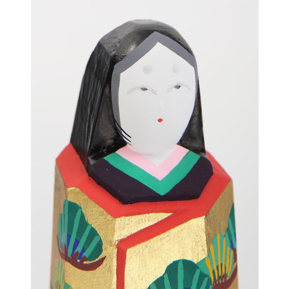 神泉作 奈良一刀彫 4号立雛 3H-I4-Z-US | 一刀彫（雛） | 【公式