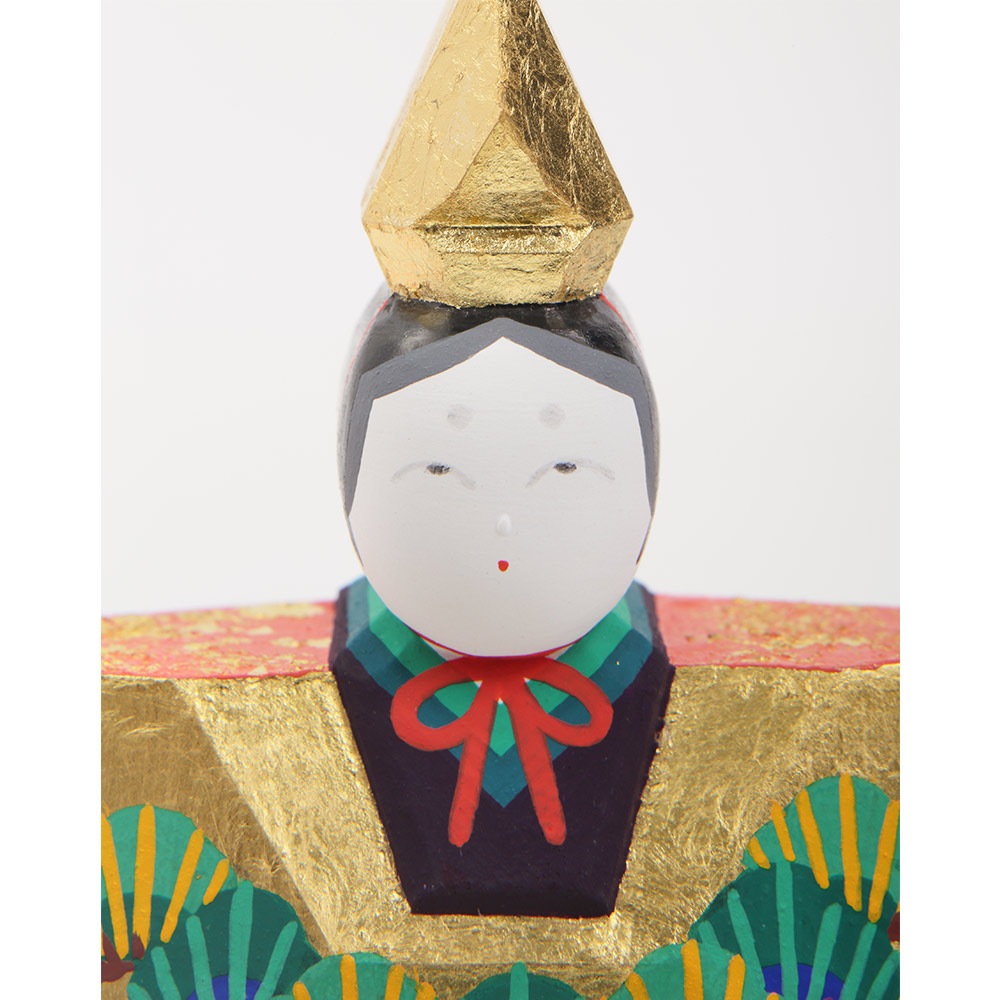 神泉作 奈良一刀彫 4号立雛 3H-I4-Z-US | 一刀彫（雛） | 【公式