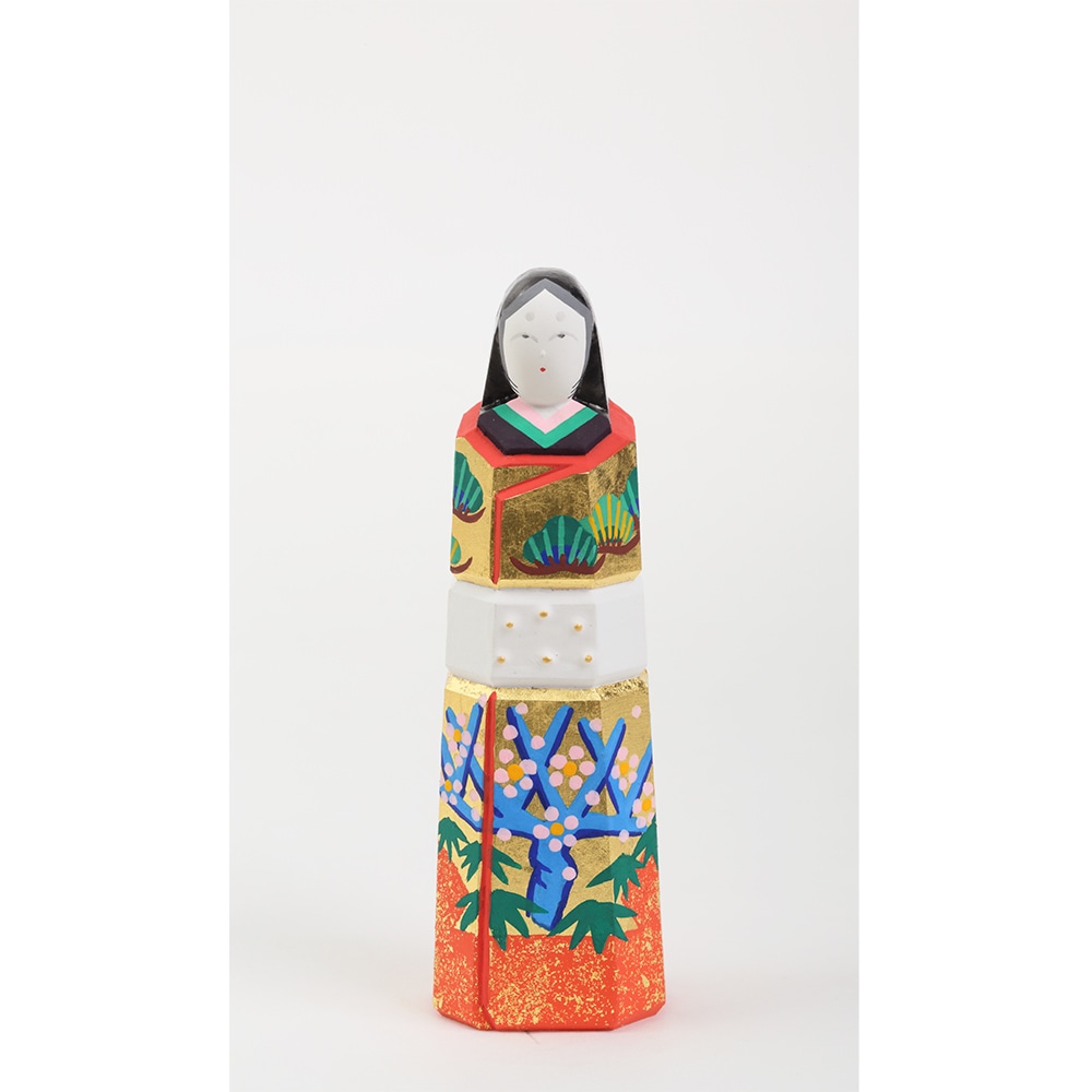 神泉作 奈良一刀彫 4号立雛 3H-I4-Z-US | 一刀彫（雛） | 【公式