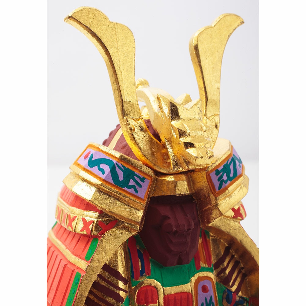 神泉作 奈良一刀彫 具足5号 5G-H21 | つるし・名前旗・小物など