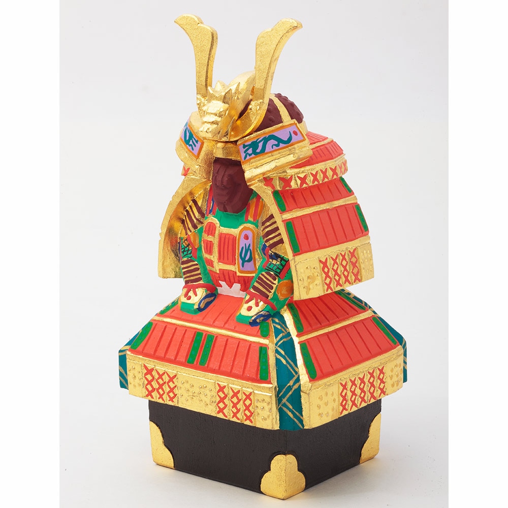 神泉作 奈良一刀彫 具足5号 5G-H21 | つるし・名前旗・小物など