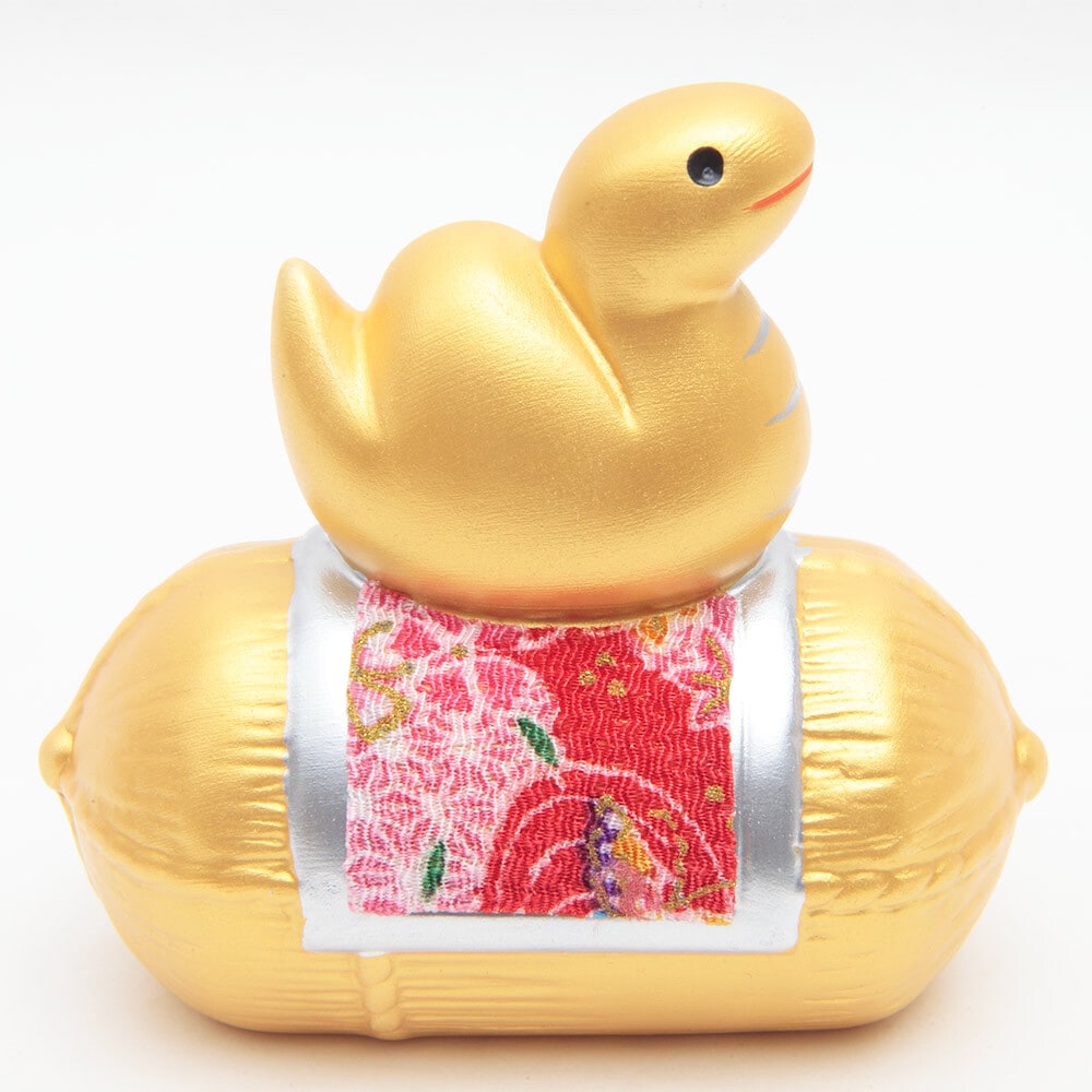 干支小物 R-153 開運俵乗りちりめん福巳（中） | 付属品・小物他