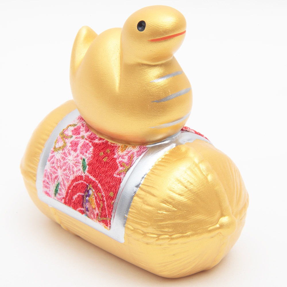 干支小物 R-153 開運俵乗りちりめん福巳（中） | 付属品・小物他
