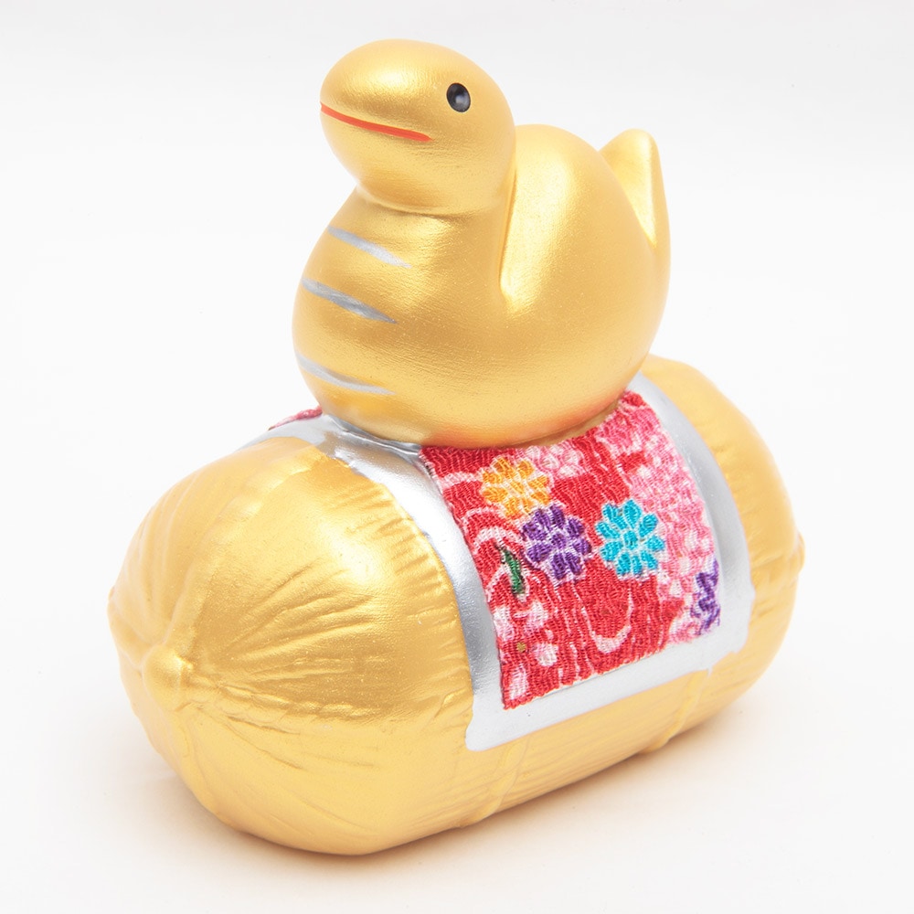 干支小物 R-153 開運俵乗りちりめん福巳（中） | 付属品・小物他