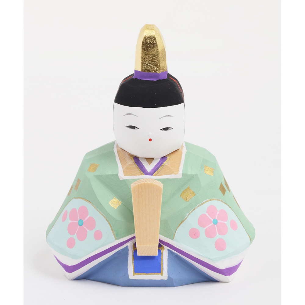 南雲作 伊予一刀彫 琴音十人 6H-I5 | 一刀彫（雛） | 【公式】 人形の