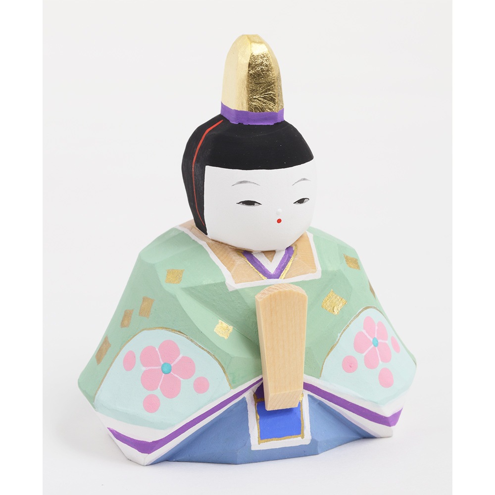 南雲作 伊予一刀彫 琴音十人 6H-I5 | 一刀彫（雛） | 【公式】 人形の