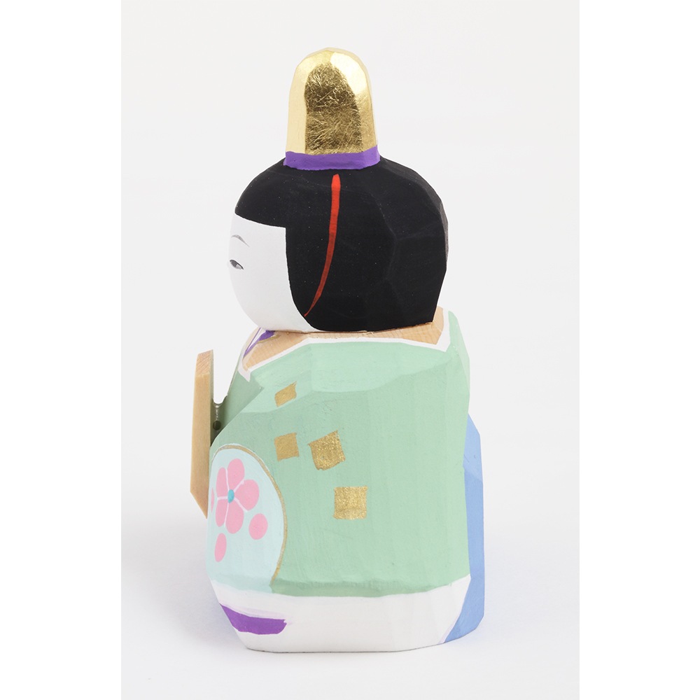 南雲作 伊予一刀彫 琴音十人 6H-I5 | 一刀彫（雛） | 【公式】 人形の