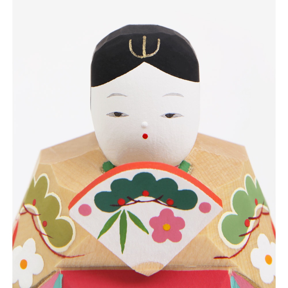 南雲作 伊予一刀彫 桃花 6H-I2 | ひな人形 | 【公式】 人形の久月