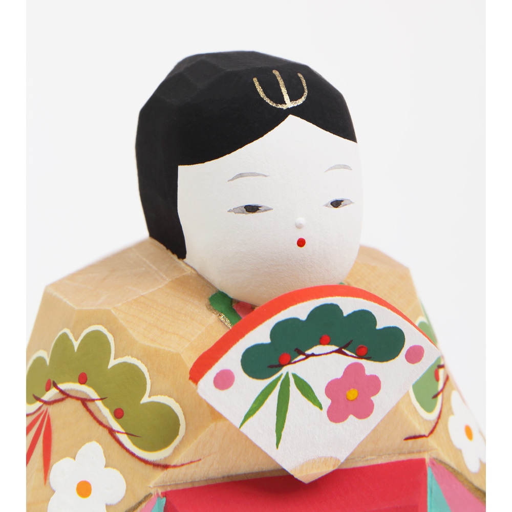 南雲作 伊予一刀彫 桃花 6H-I2 | ひな人形 | 【公式】 人形の久月