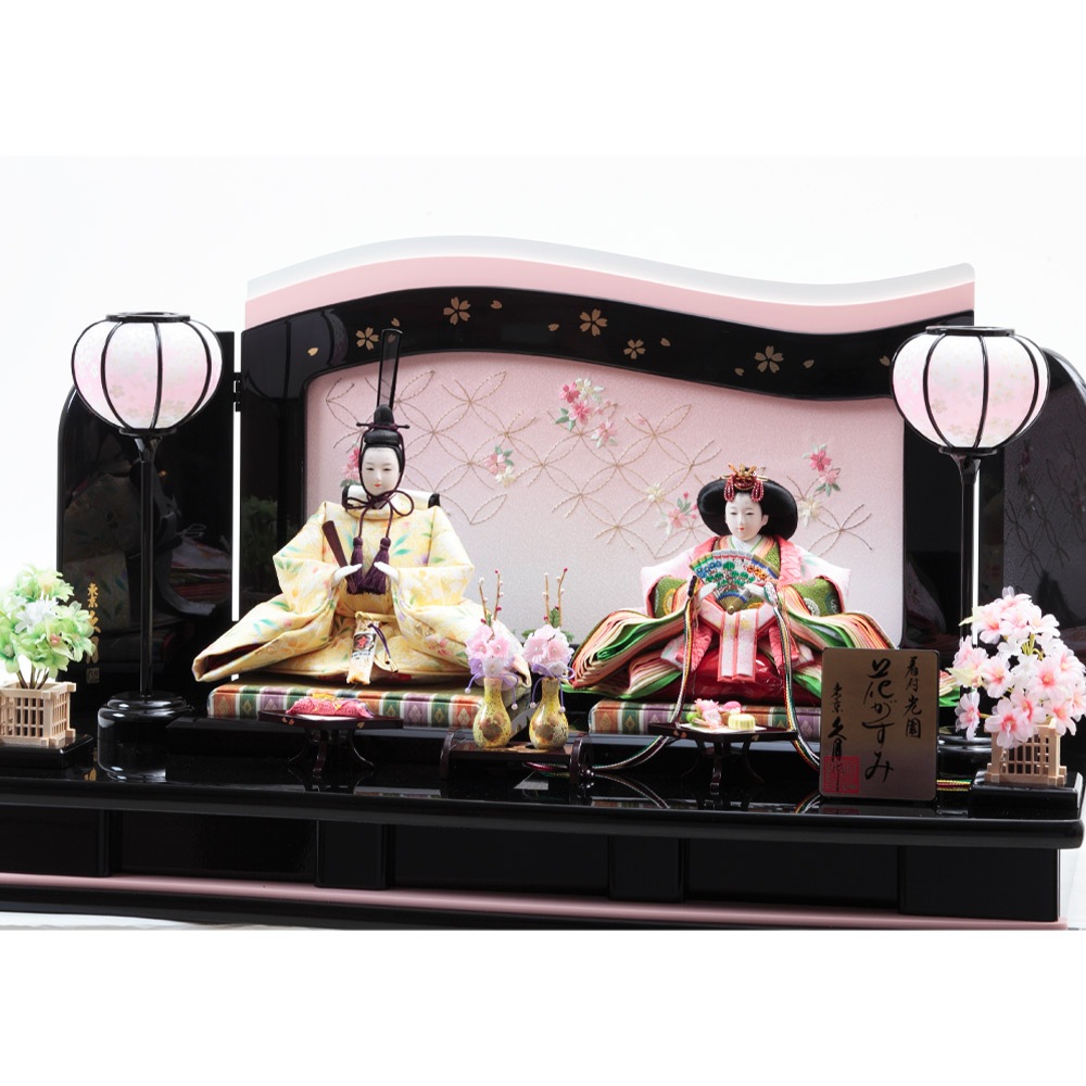 光園作 親王飾り 花がすみシリーズ 72HR-K25 | 親王飾り | 【公式