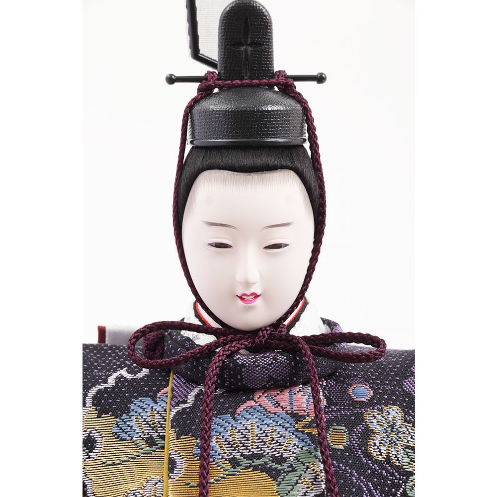 木製三段 親王官女飾り 6HR-G52 | ひな人形 | 【公式】 人形の久月