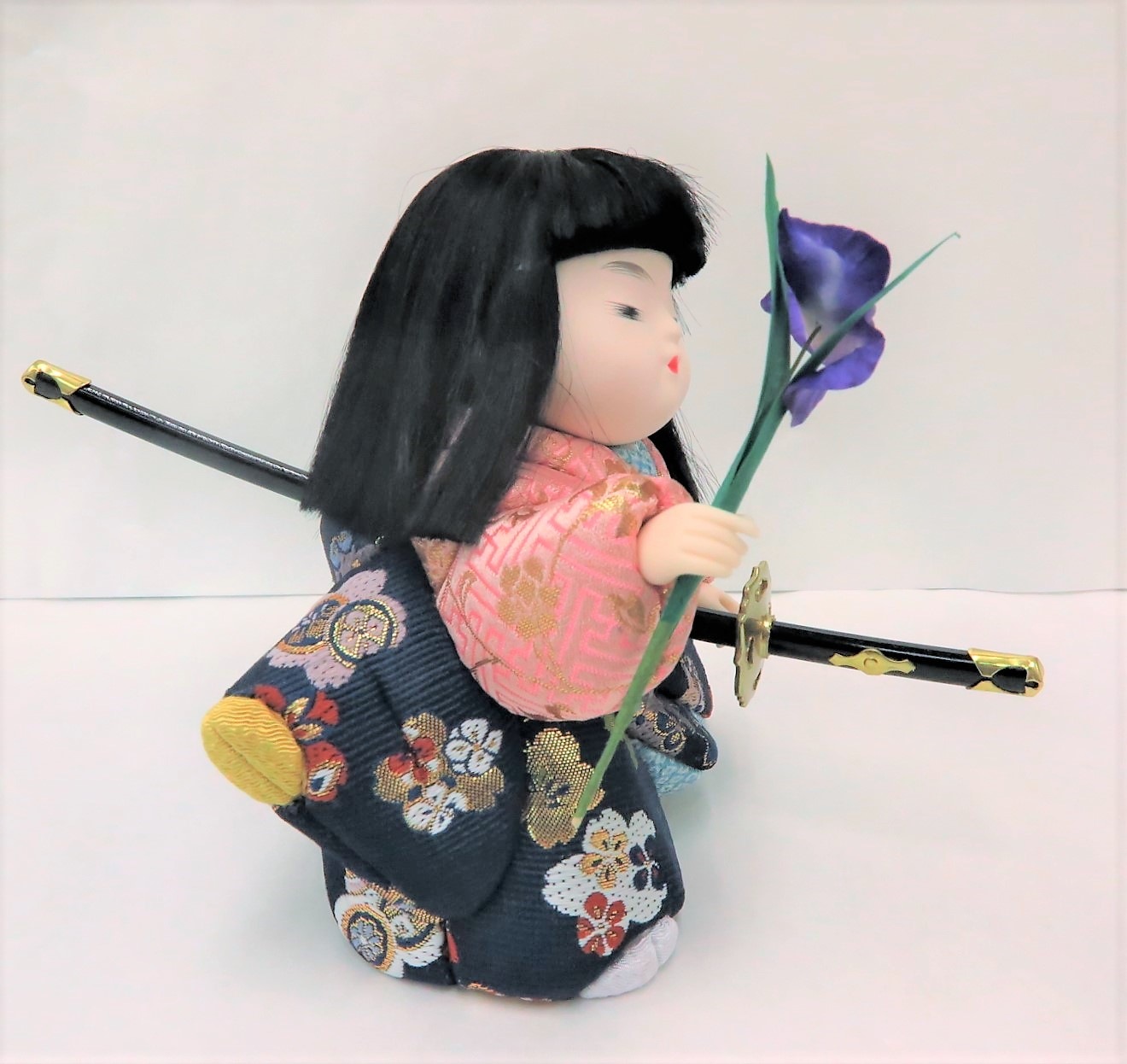 久月 木目込み手作りキット 『あやめ太刀』 | 五月人形材料