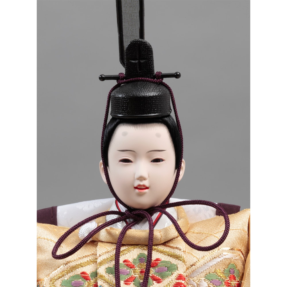 木製三段 親王官女飾り 72HR-G12 | 段飾り | 【公式】 人形の久月