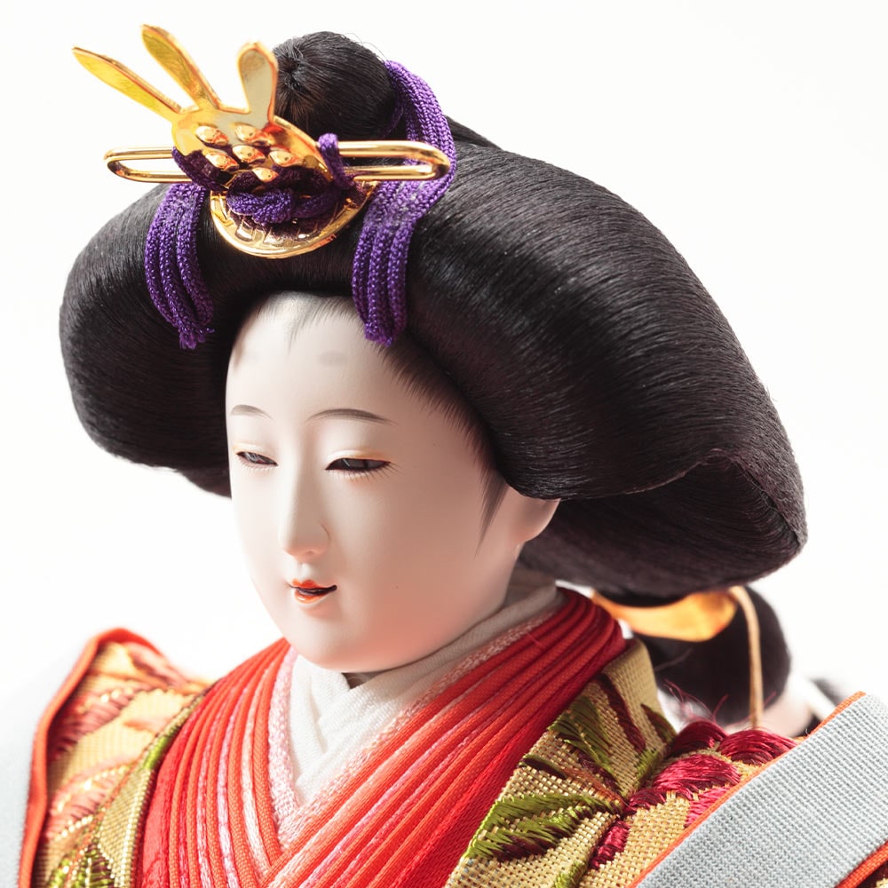 ワダエミ監修 木製三段 親王官女飾り 73HR-G14 | 段飾り | 【公式