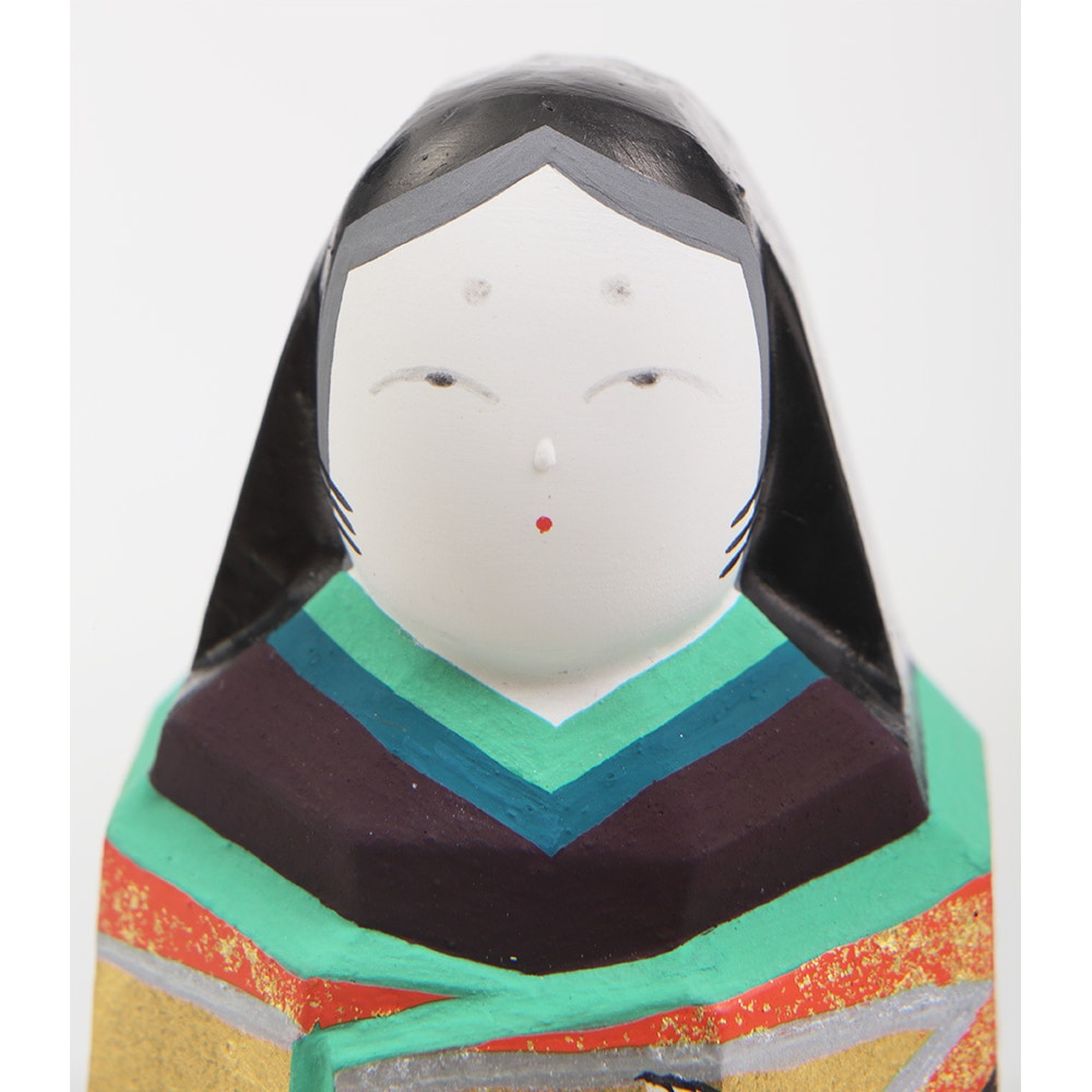 神泉作 奈良一刀彫 6号立雛 4H-I1 | 一刀彫（雛） | 【公式】 人形の久