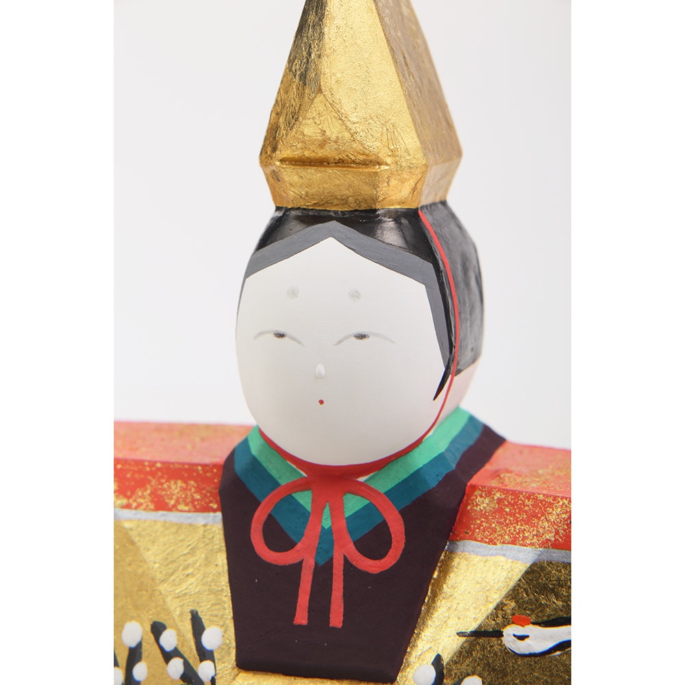 神泉作 奈良一刀彫 6号立雛 4H-I1 | 一刀彫（雛） | 【公式】 人形の久