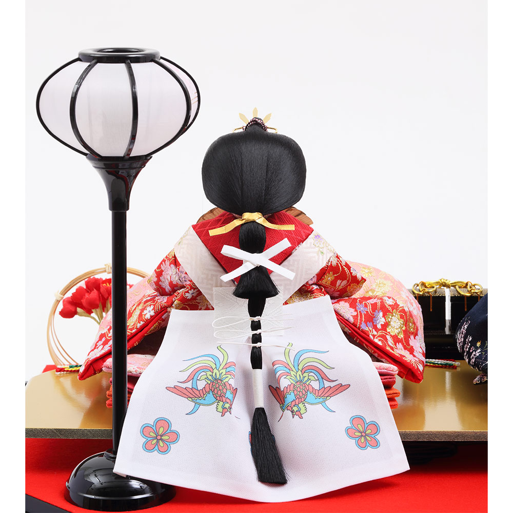 親王ケース飾り ガラスケース オルゴール付 6H-KK6 | ひな人形