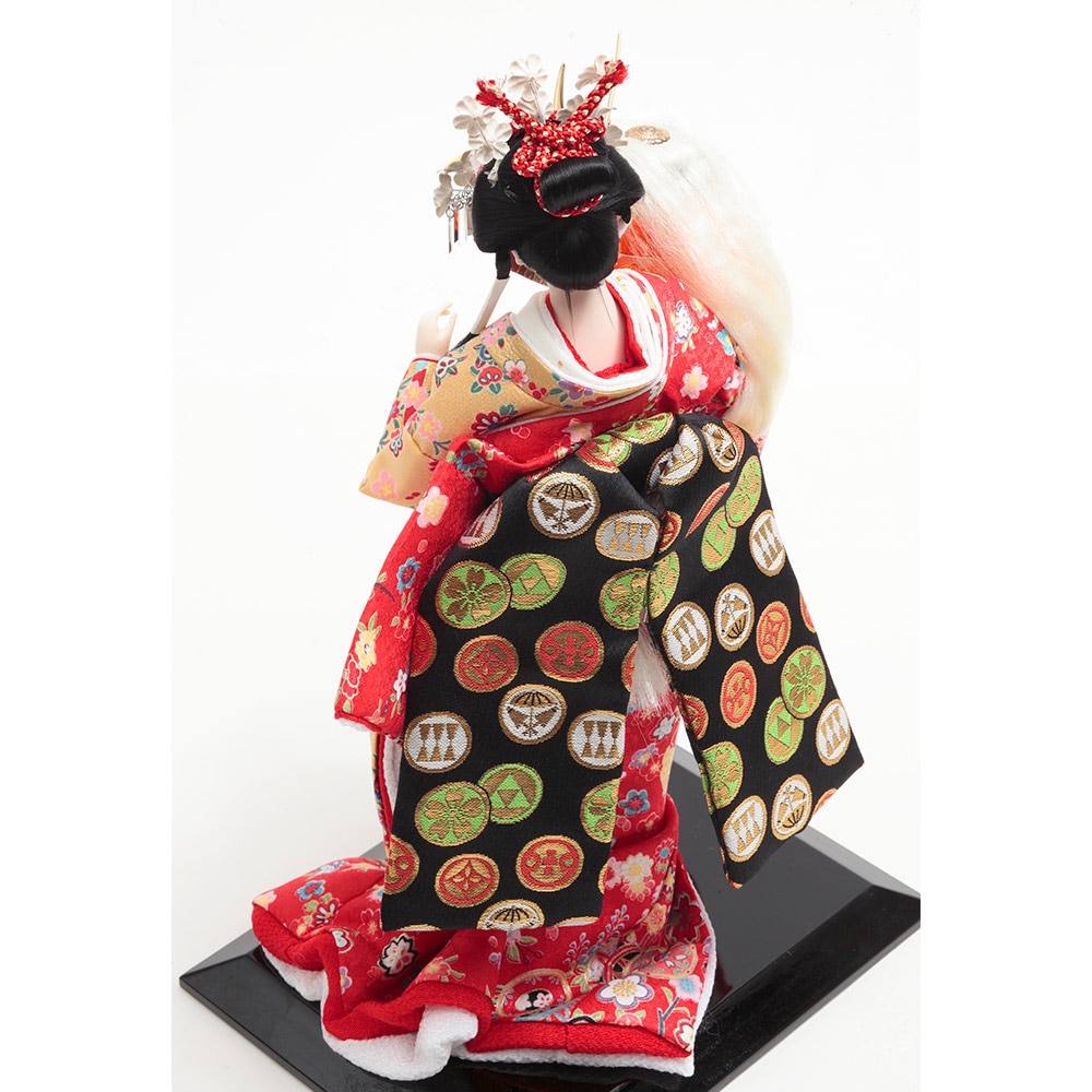 日本人形 八重垣 新品 歌舞伎 八重垣姫 兜 日本髪 着物 日本人形 八重垣 新品 歌舞伎 八重垣姫 兜 日本髪 着物
