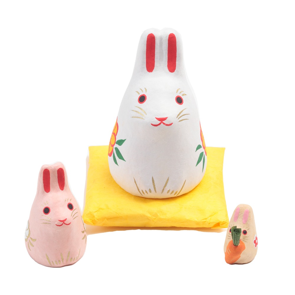 干支小物 R-89 はりこーシカ 卯 | 付属品・小物他 | 【公式】 人形の久