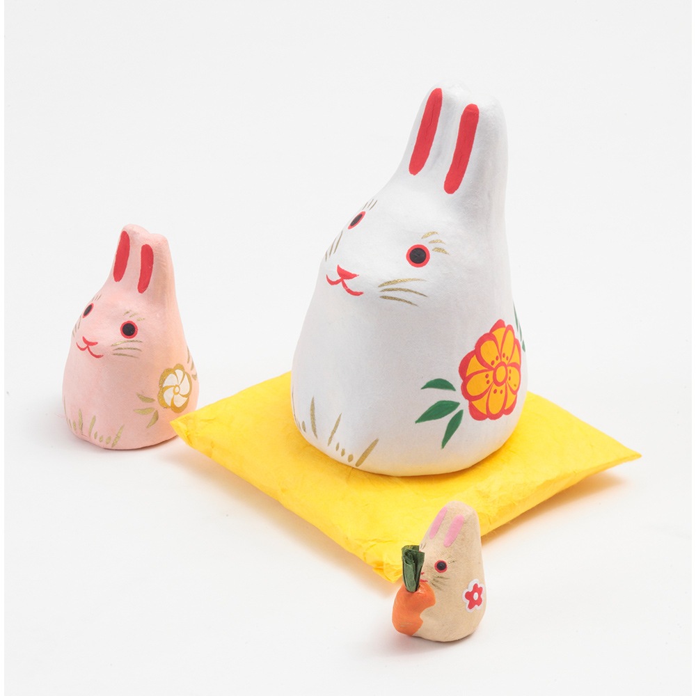 りこ梨子様　取り置き 干支小物 R-89 はりこーシカ 卯 | 付属品・小物他 | 【公式