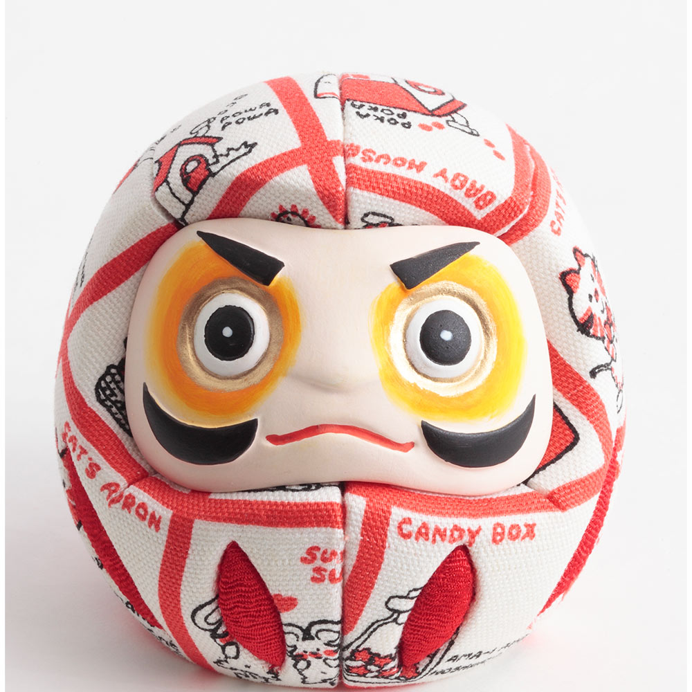 シモジマ×久月 昭和レトロシリーズ 木目込福だるま ストップ
