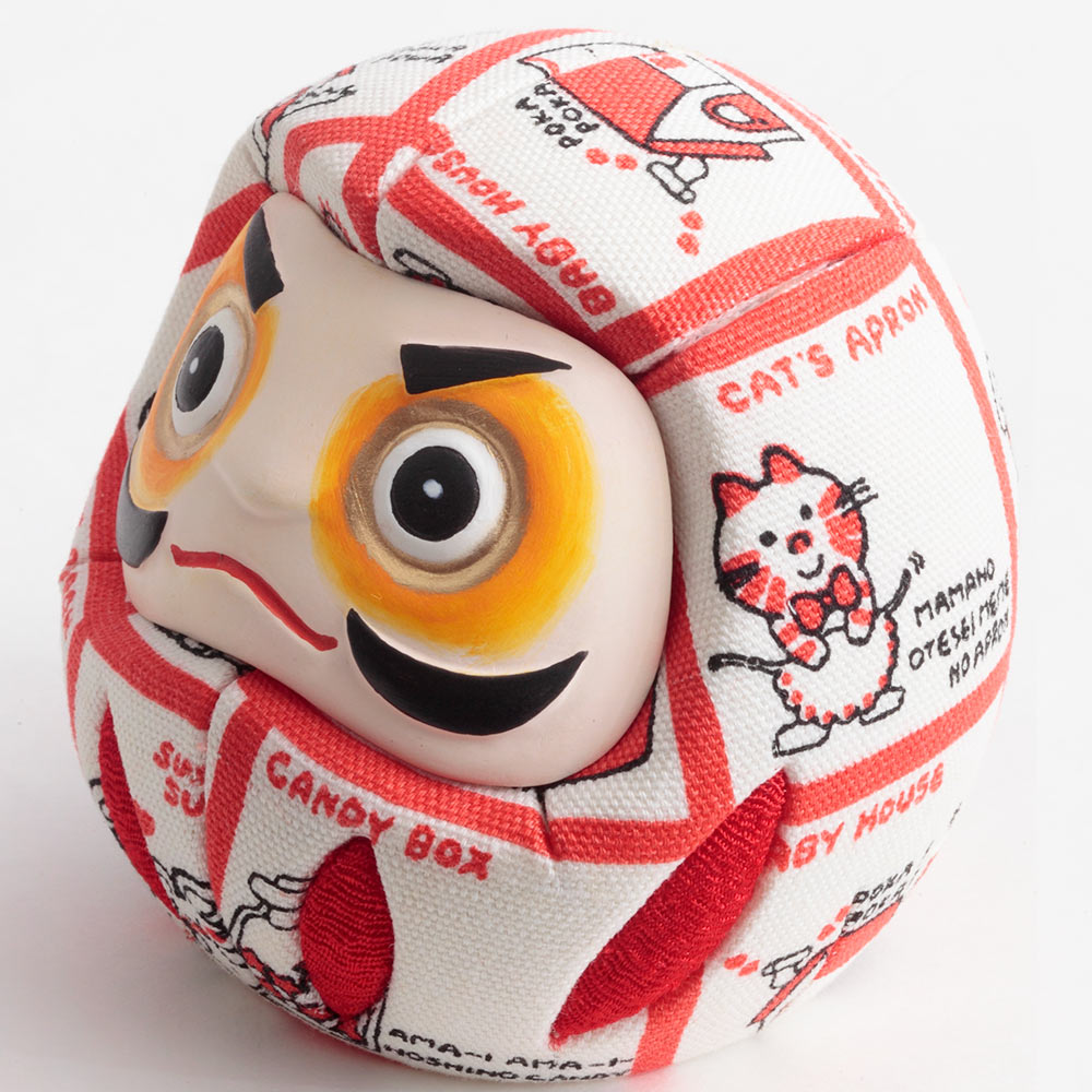 シモジマ×久月 昭和レトロシリーズ 木目込福だるま ストップペイル