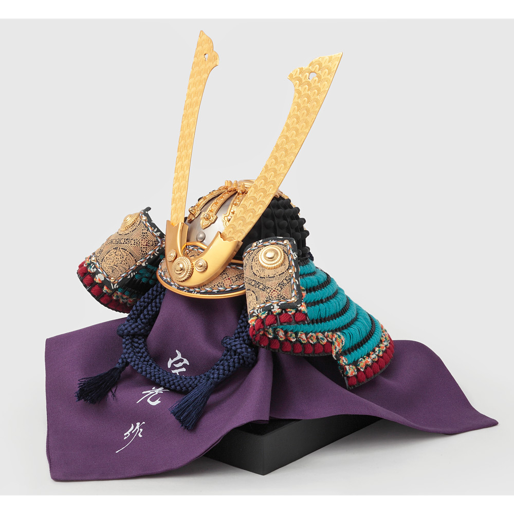 中村宗光作 源義家公 兜飾り 国宝シリーズ 5GR-K15-Z | 兜飾り