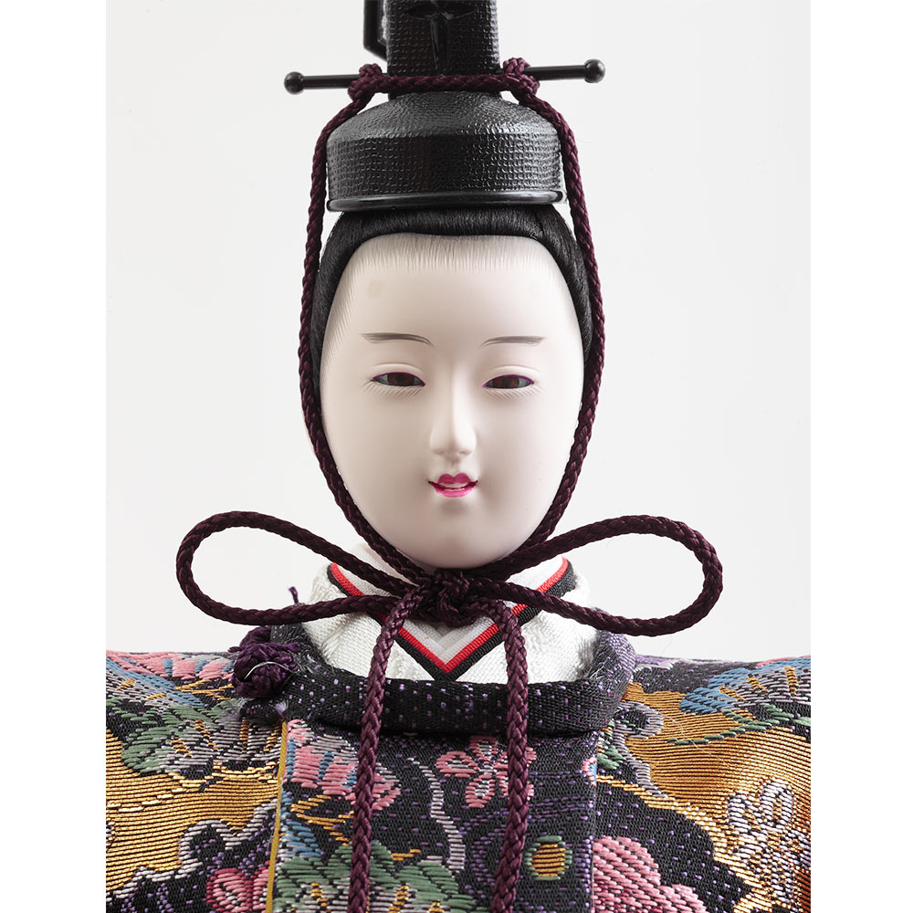 木製三段 親王官女飾り 6HR-G53 | 段飾り | 【公式】 人形の久月