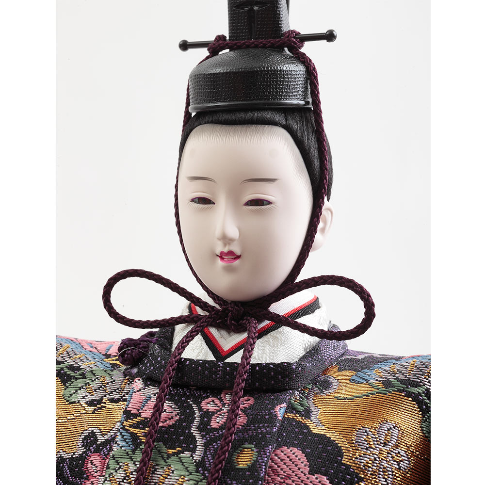 木製三段 親王官女飾り 6HR-G53 | 段飾り | 【公式】 人形の久月