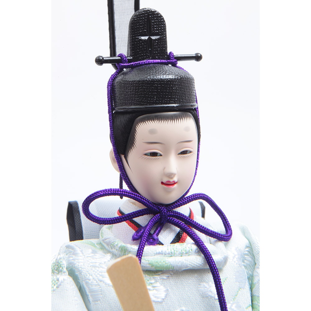 親王ケース飾り アクリルケース オルゴール付 6H-KK26 | ひな人形