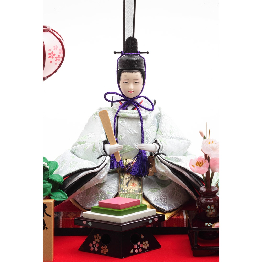 親王ケース飾り アクリルケース オルゴール付 6H-KK26 | ケース飾り