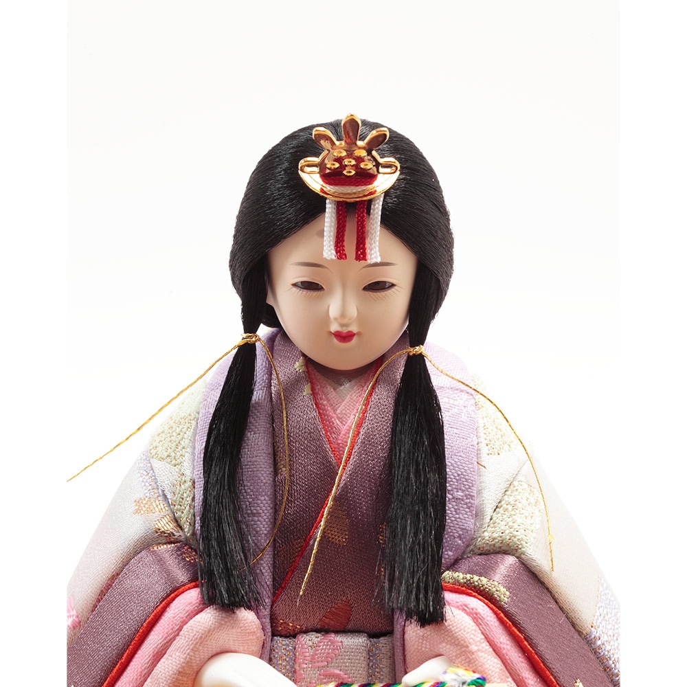 親王飾り　　小道具つき　ひな人形　クラシック 木目込 立親王飾り ほのかシリーズ 73HR-M13 | 木目込飾り | 【公式