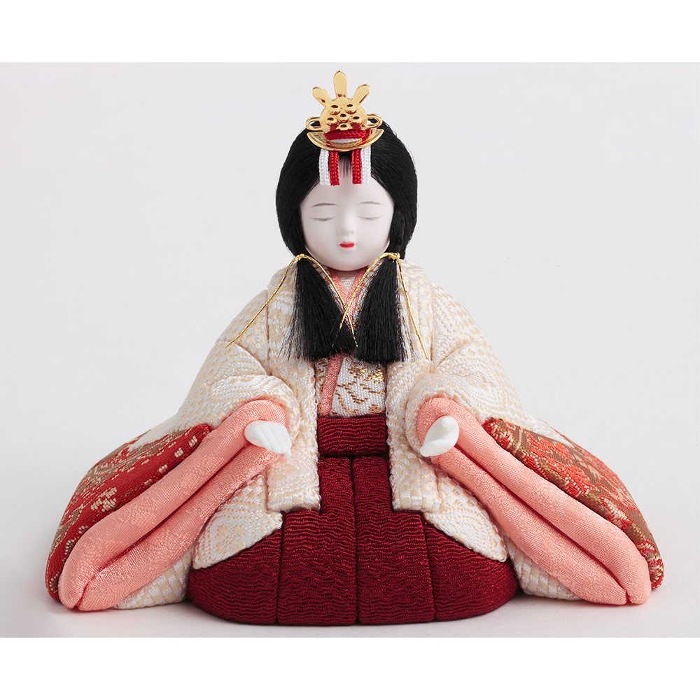 雛人形（久月・有職雛・親王飾り・一秀作・正絹・木目込み） 楽天市場】雛人形 久月 ひな人形 雛 平飾り 親王飾り 光園作