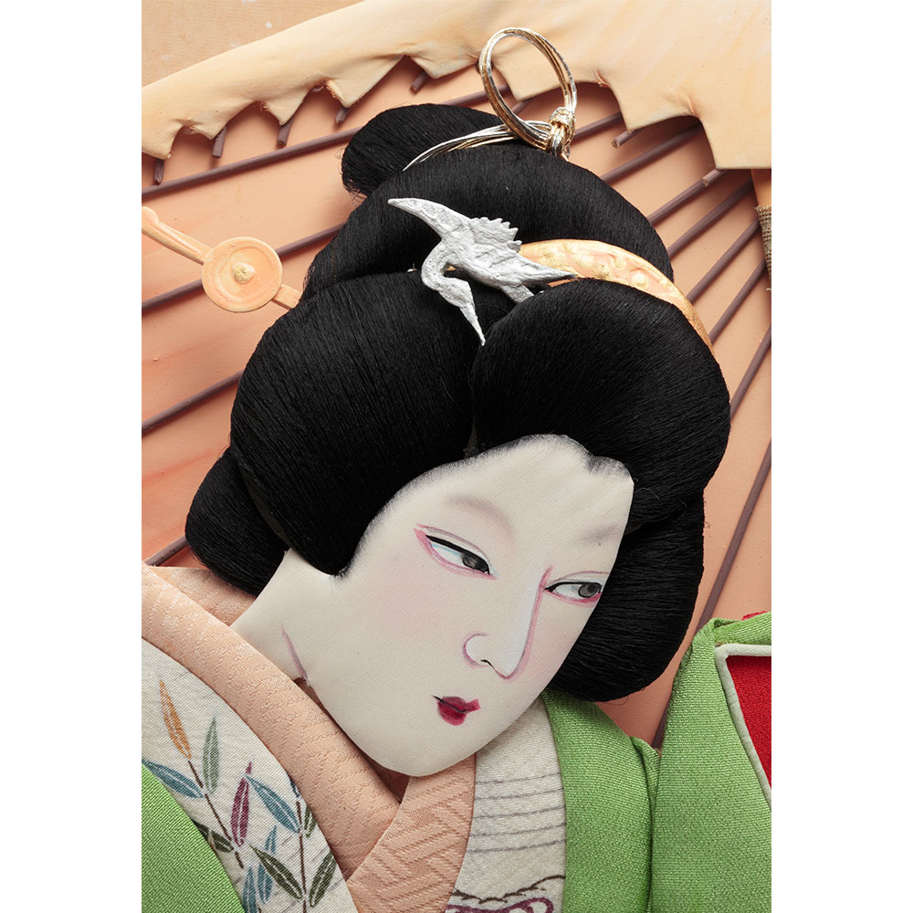 古典羽子板飾り 20号 ケース/板立て選択可能タイプ 73EH-52 | 羽子板