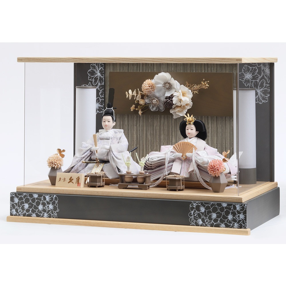 親王ケース飾り アクリルケース 6H-KK57-Z | ひな人形 | 【公式】 人形
