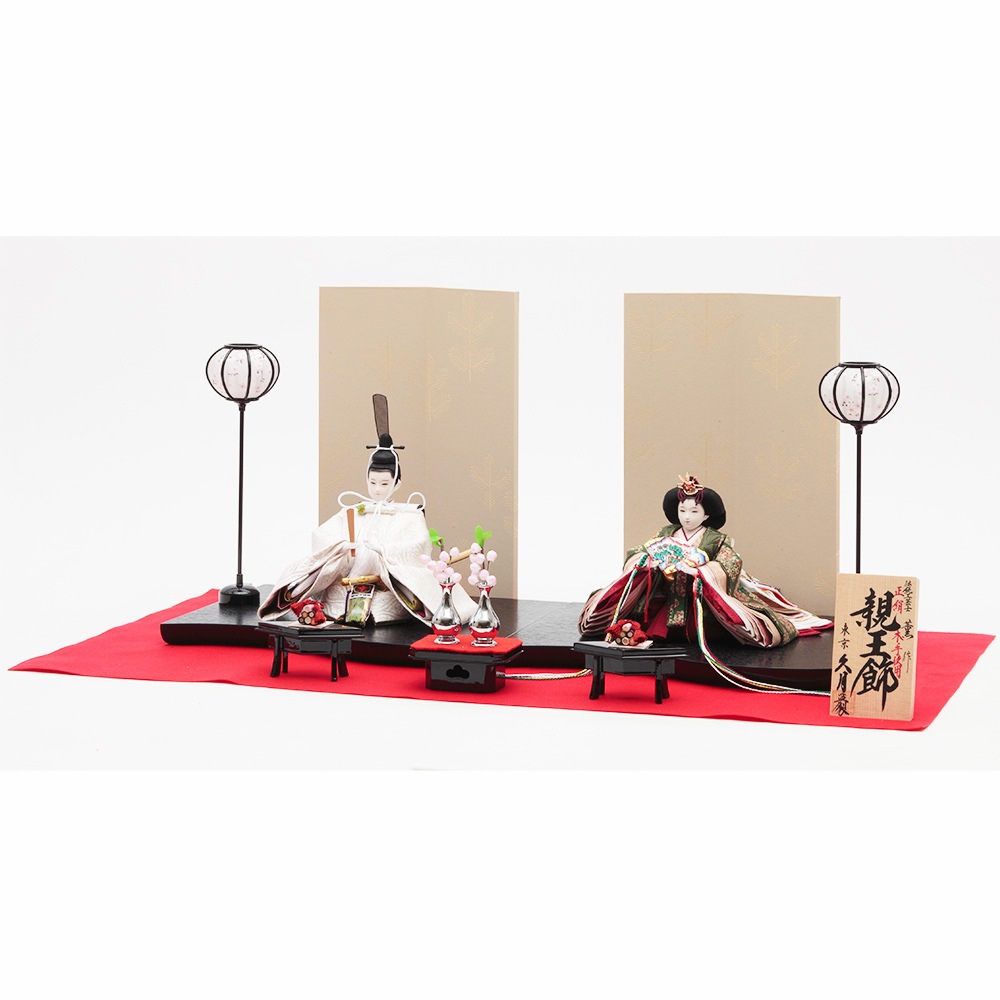 横山薫作 親王飾り 5HR-K58-Z | 親王飾り | 【公式】 人形の久月