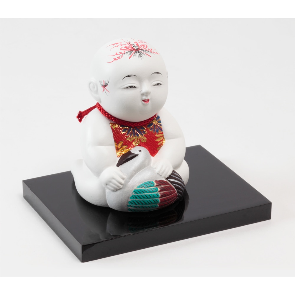 御所人形 三つ折れ人形 市松人形 江戸時代 高さ約15センチ 御所