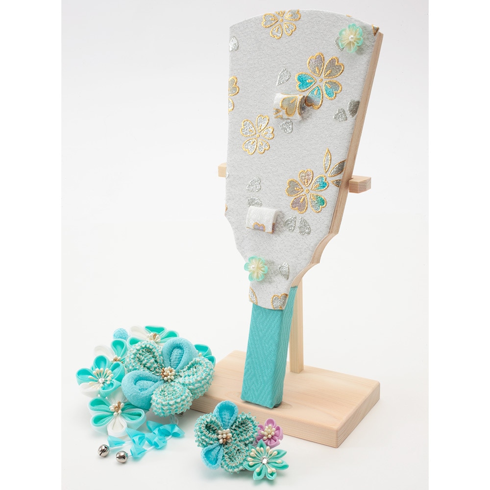 飾りつまみ　羽子板9号 つまみ羽子板板立飾り 9号 4EH-42 | 羽子板 | 【公式】 人形の久