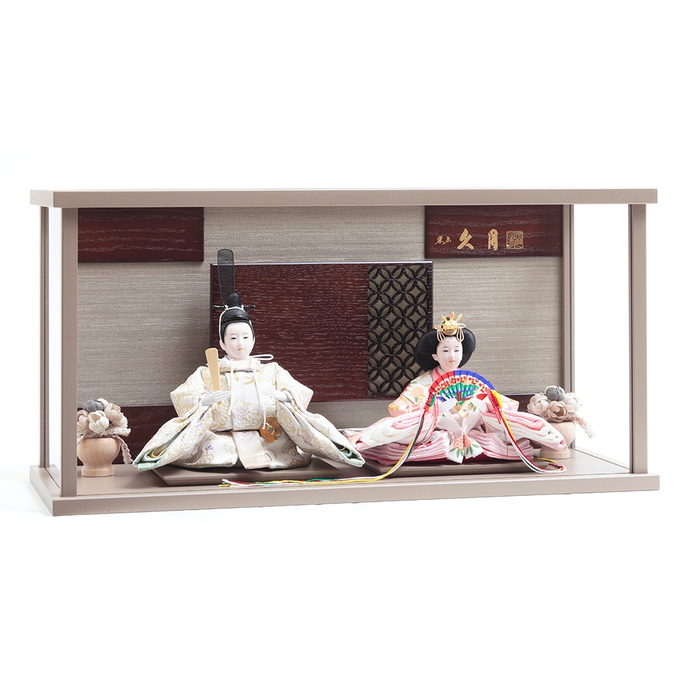 親王ケース飾り アクリルケース 6H-KK62 | ひな人形 | 【公式】 人形の