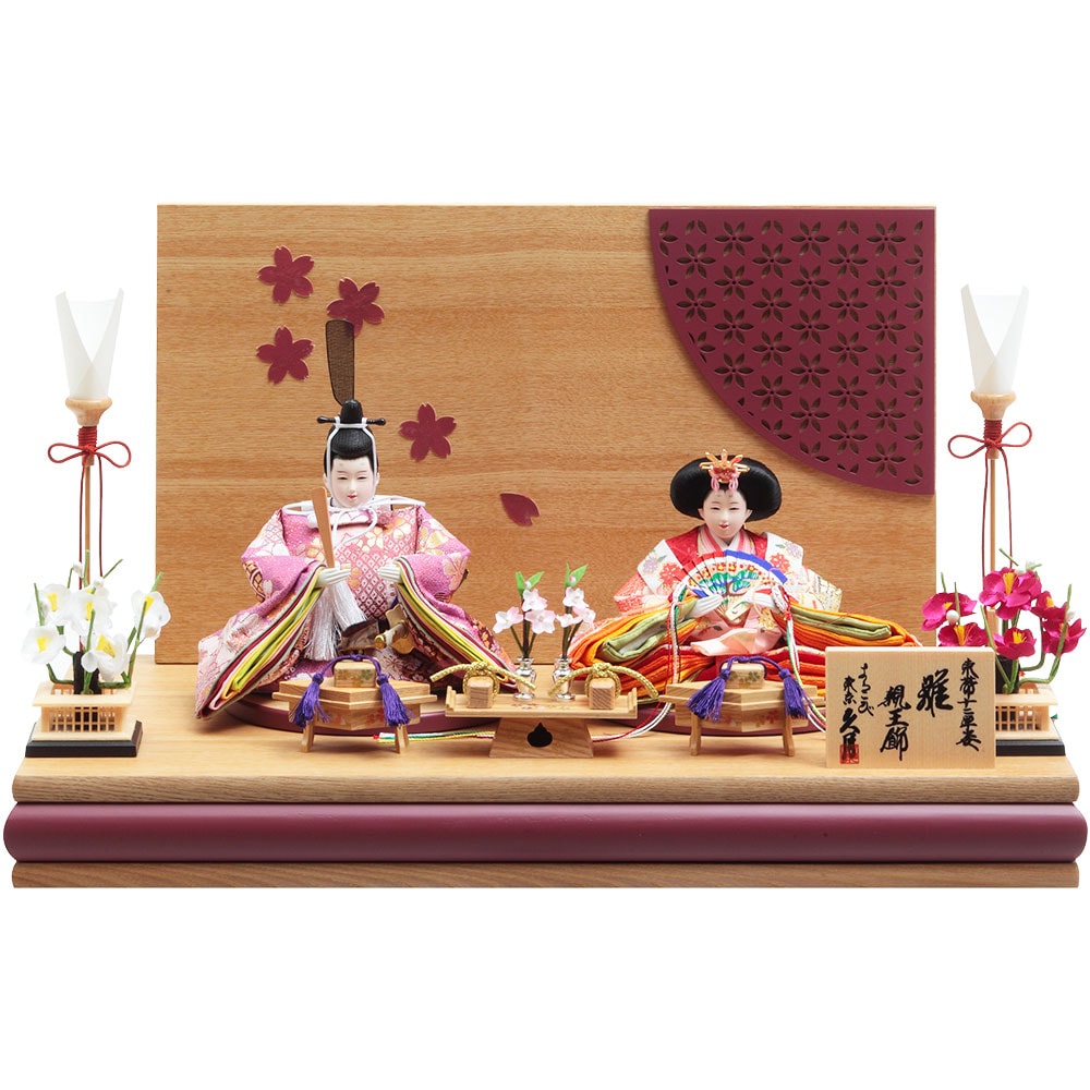 親王飾り 6HR-K29 | ひな人形 | 【公式】 人形の久月オンラインストア